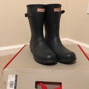 Hunter Women’s Original Short Boot in Navy